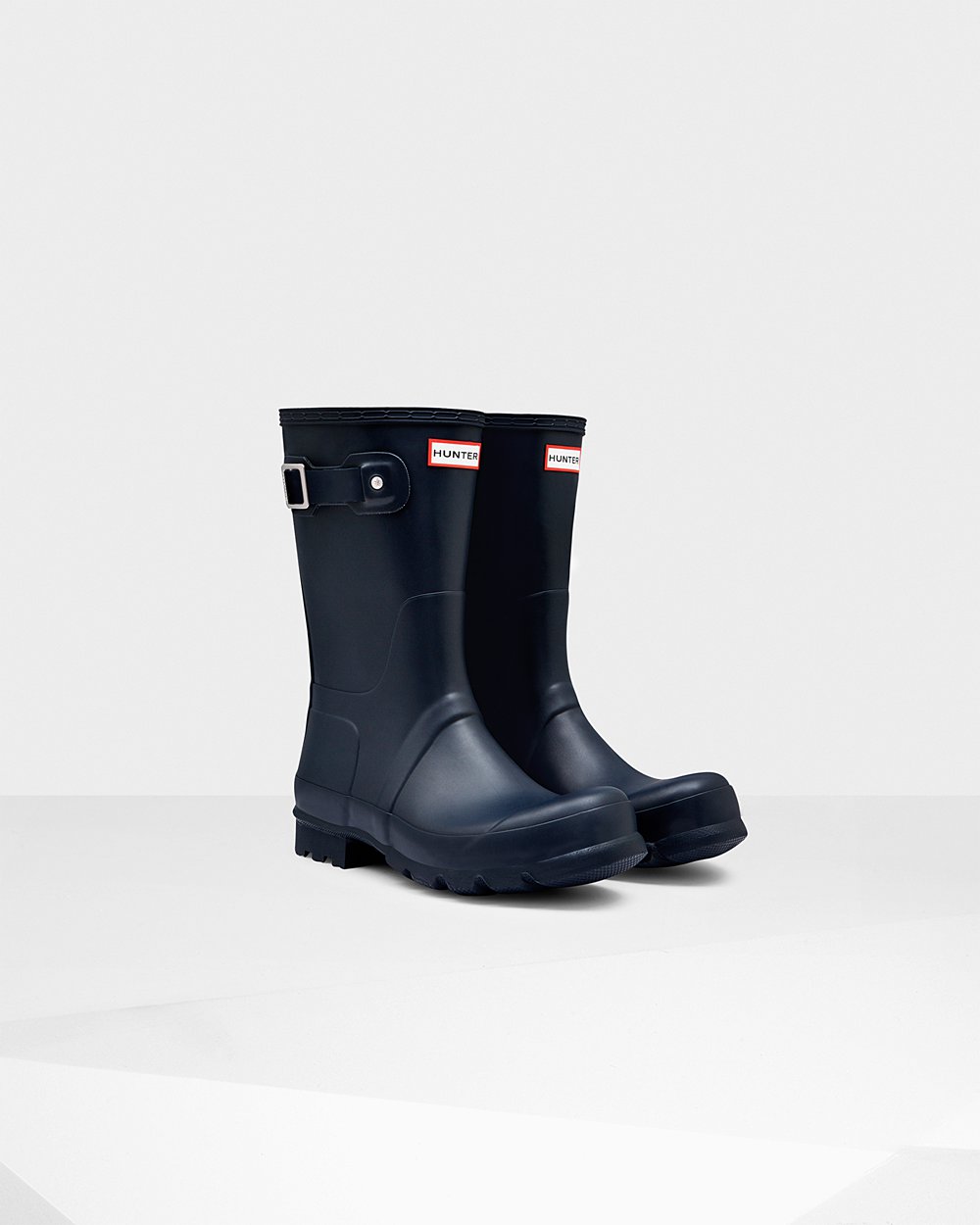 Mens Hunter Original - Short Rain Boots Navy - 0612-HEDRP